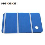 2017 HOT selling high quality blue with white Oblique cut stripe of deck grip pad