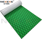 EVA Deck Sheet Green + Black Stripe + diamond in surface